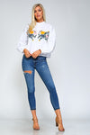 mode, Tira embroidered blouse