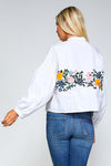 mode, Tira embroidered blouse
