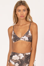 mode, stevie triangle swim top