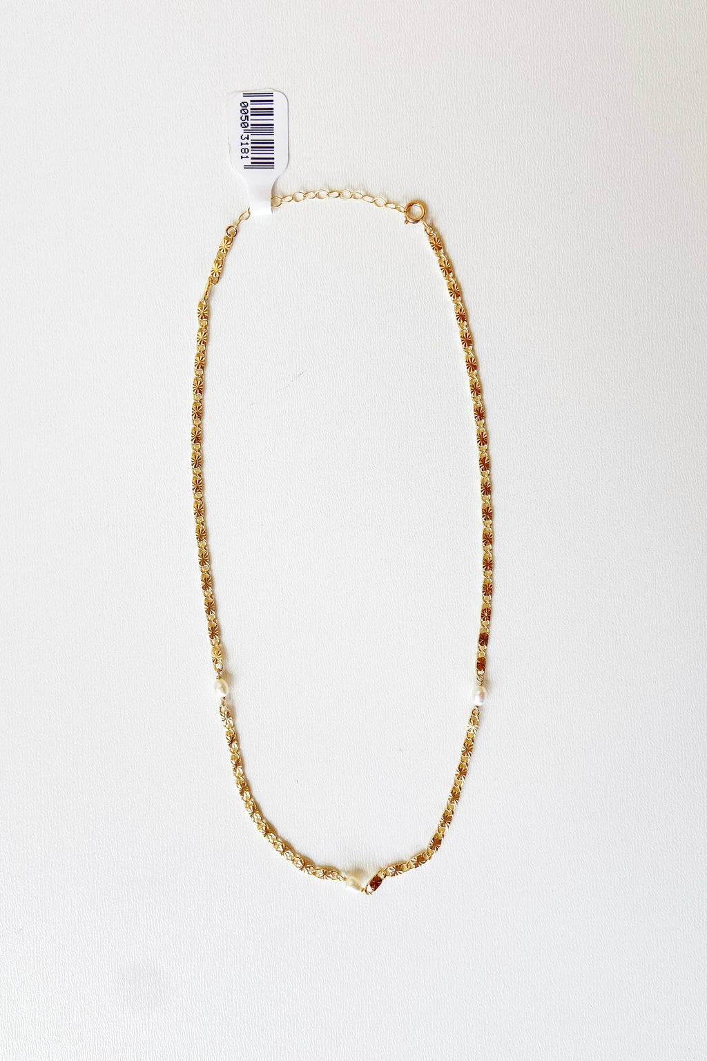 mode, sonny pearl necklace