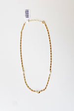 mode, sonny pearl necklace