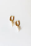 mode, remi double pearl hoops
