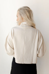 mode, turtle neck crop pullover