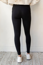 mode, highwaist essential leggings