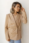 mode, sleek oversized blazer