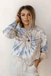 mode, tie dye love hoodie