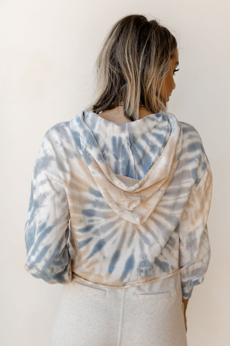 mode, tie dye love hoodie
