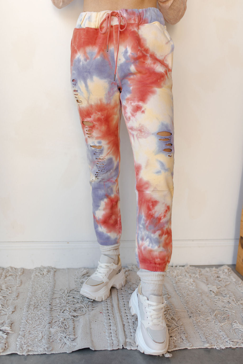 mode, don't stress drawstring jogger