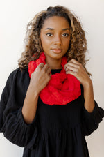mode, fur infinity scarves