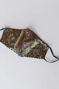 mode, sequin mask