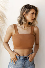 mode, right now thick strap crop