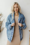 mode, night after night denim jacket