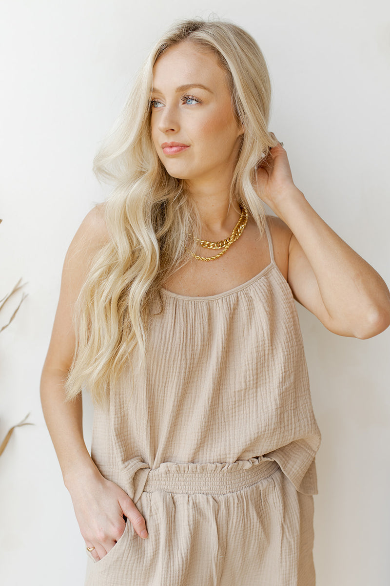 mode, tanks a lot sleeveless top