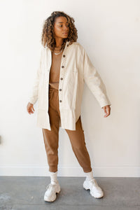 mode, Stacy oversized button down