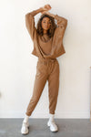 mode, working from home sweat set