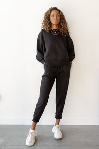 mode, working from home sweat set