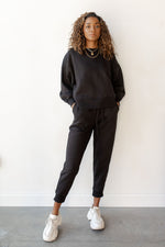mode, working from home sweat set