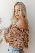 mode, for the frills top