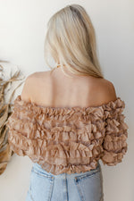 mode, for the frills top