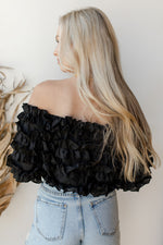 mode, for the frills top