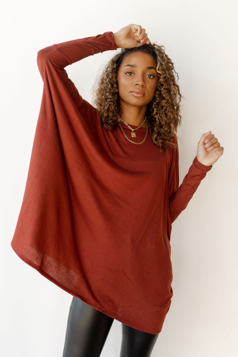 mode, season's long layering top