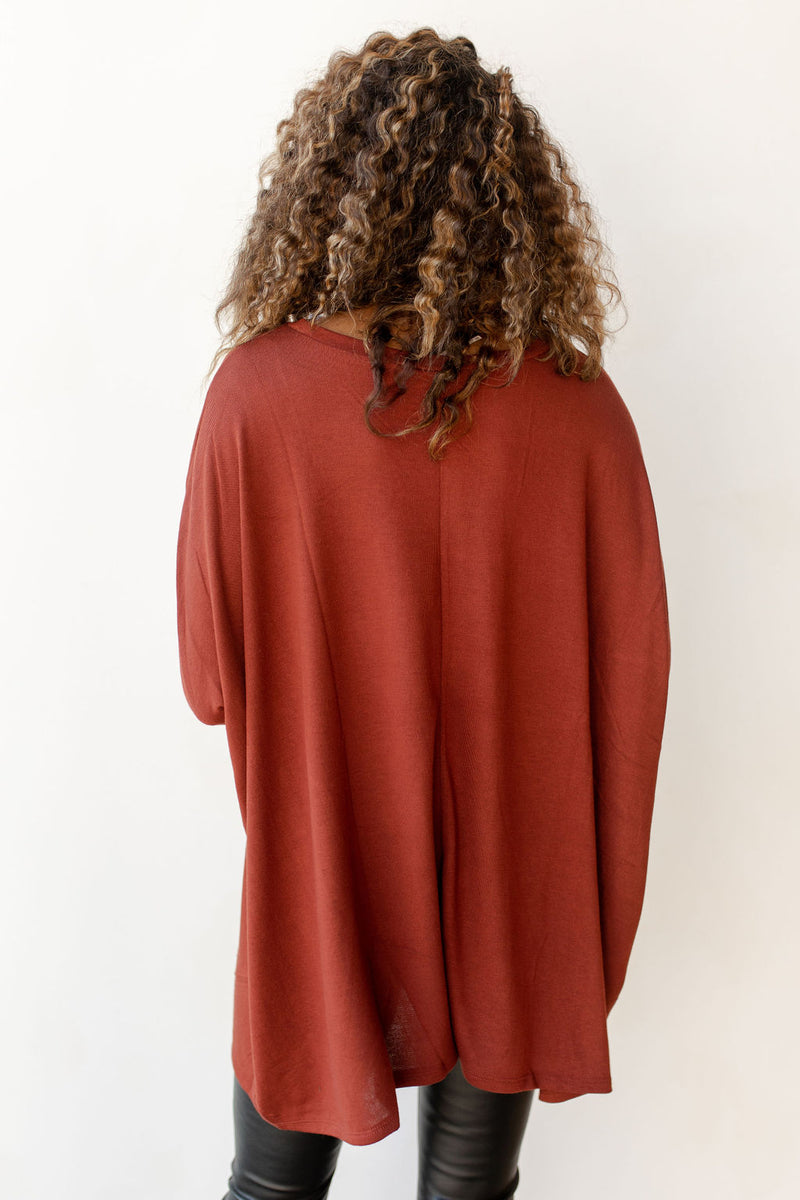 mode, season's long layering top