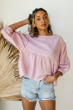 mode, pretty baby trimmed top