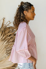 mode, pretty baby trimmed top