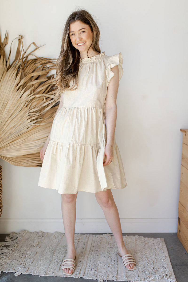 mode, good girls tiered dress