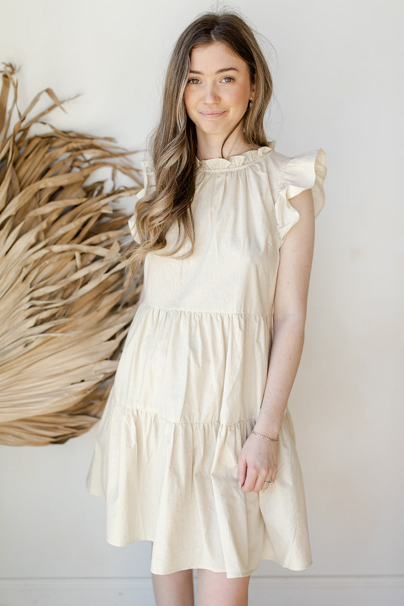 mode, good girls tiered dress