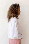 mode, cropped classic pocket ls tee