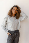 mode, cropped classic pocket ls tee