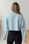 mode, in the raw cropped sweater