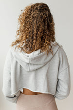 mode, relaxed crop zip-up