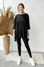 mode, cape sleeve top