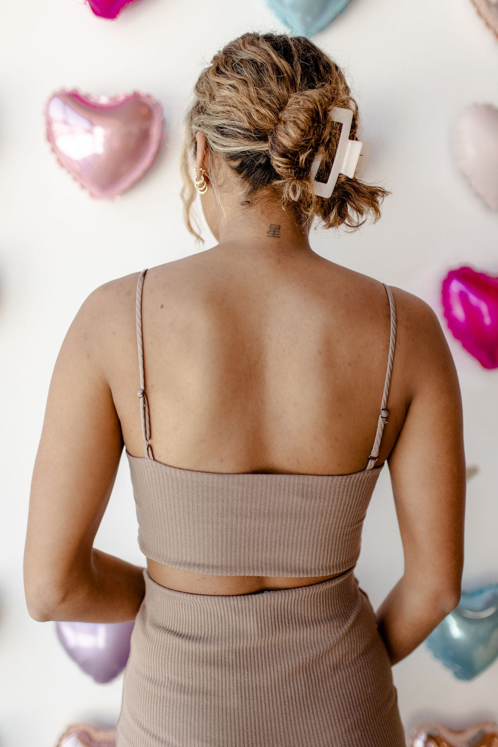 mode, manhattan ribbed bra top