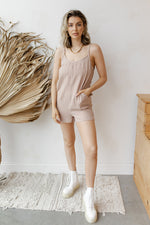 mode, breezy gauze romper