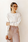 mode, heart of joy crop sweatshirt