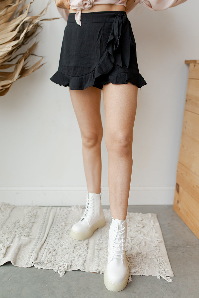 mode, we found love ruffle skort