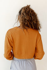 mode, heart of joy crop sweatshirt