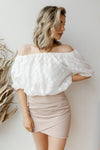 mode, wrap me up mini skirt