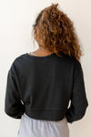 mode, heart of joy crop sweatshirt