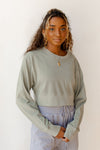 mode, heart of joy crop sweatshirt