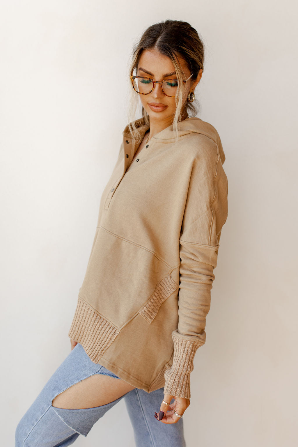 mode, keep it goin' box hoodie