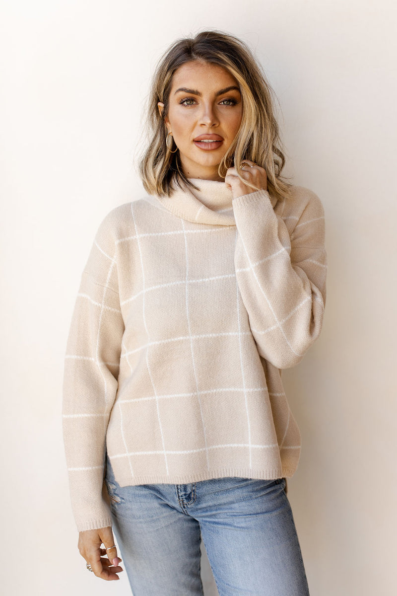 mode, off the grid turtleneck sweater
