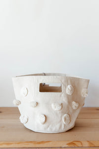 mode, pop pom basket mini
