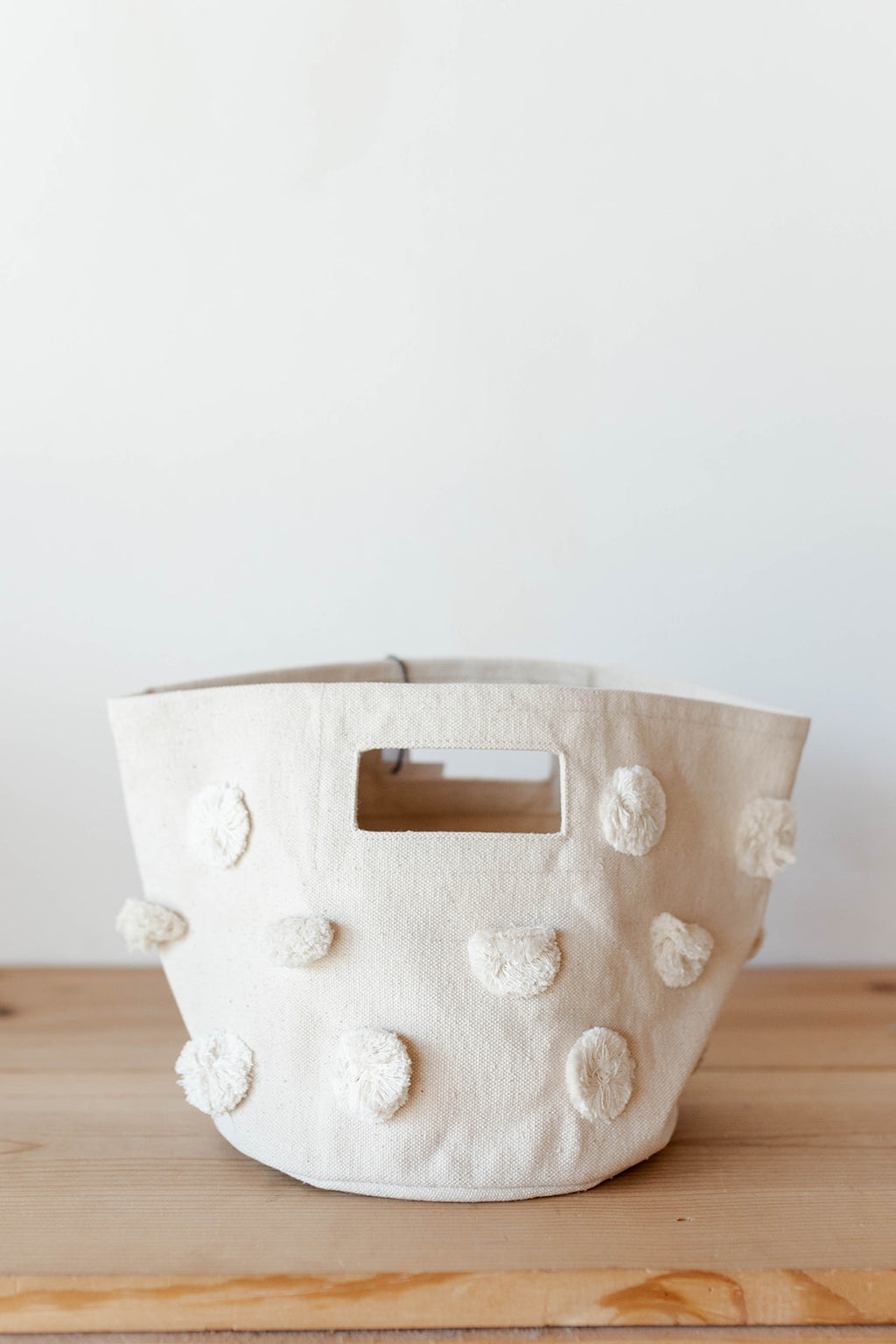 mode, pop pom basket mini
