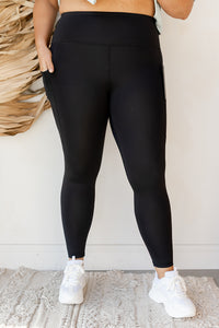 mode, essential highwaist panel leggings (extended)