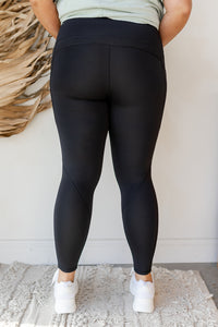 mode, essential highwaist panel leggings (extended)