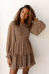 mode, frills tiered dress